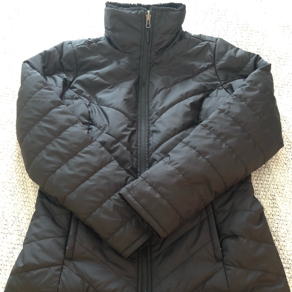 North Face Mossbud reversible jacket Small EUC
